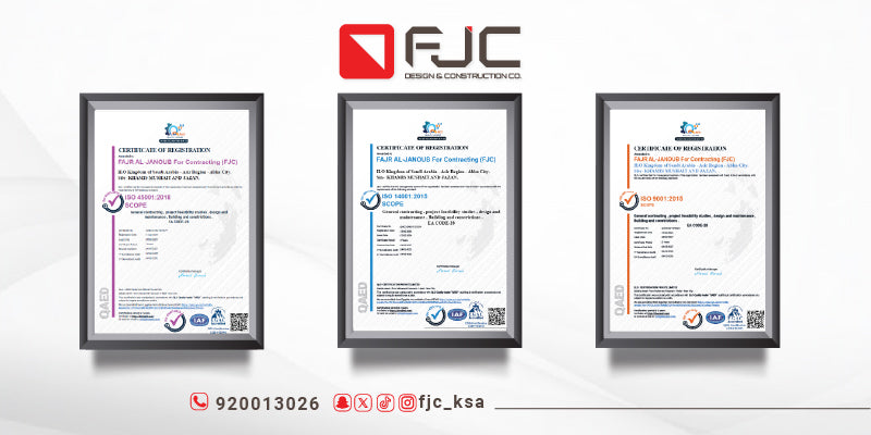 FJC Obtains Three Internationally Accredited ISO Certificates